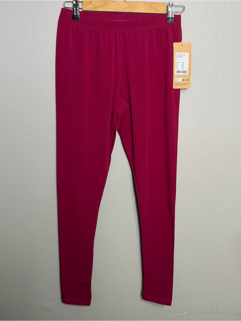 Gudrun Sjöden Ebba Jersey Leggings Women’s Stretch Pull On Pants Sz S